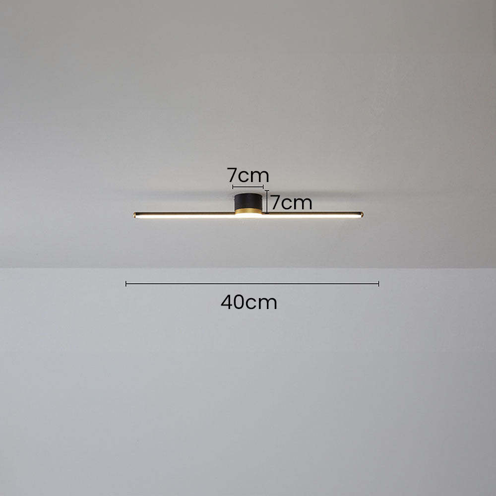 Modern LED Simple Long Strip Ceiling Lamp For Living Room -Homdiy