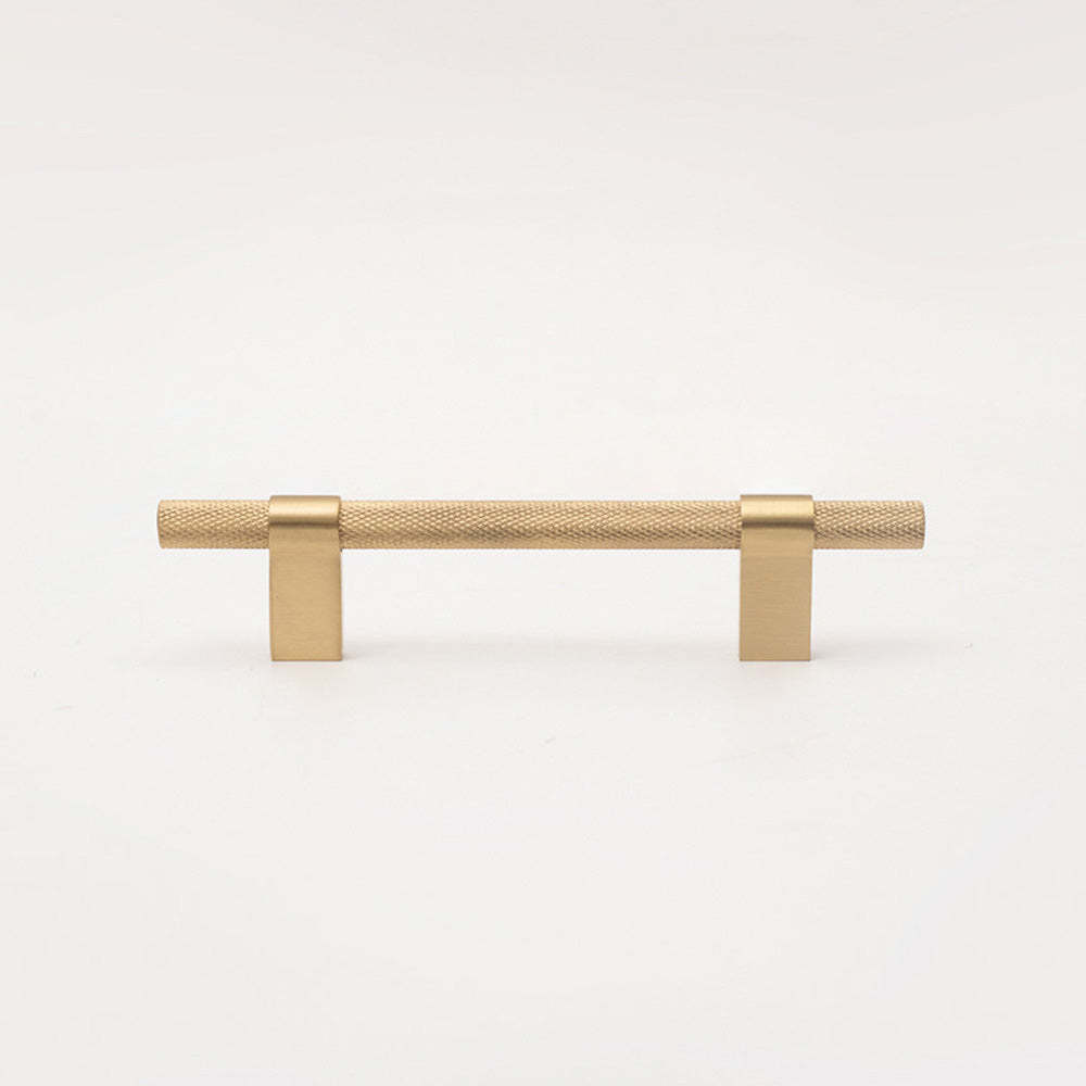 Simple Brass Cabinet Door Handle Black Gold Long Pull