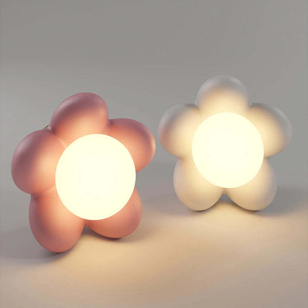 Modern Cute Flower Bedside Wall Light -Homdiy