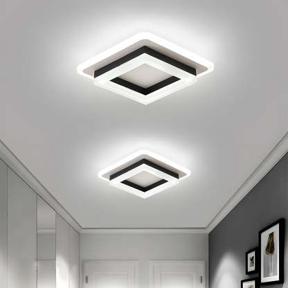 Lampsmodern Flush Ceiling Lights Art Deco LED Ceiling Light for Bedroom