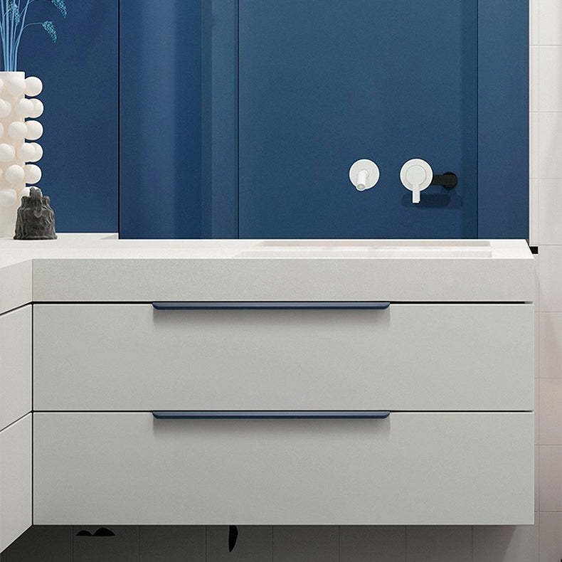 Aluminum Alloy Round Arc Shape Invisible Handle For Cabinet