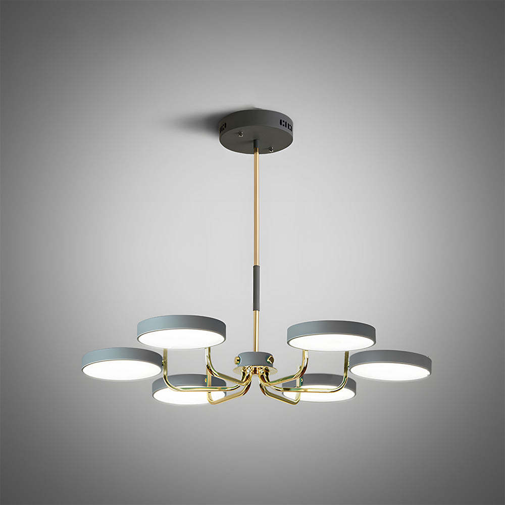 Nordic Iron LED Ceiling Light for Living Room