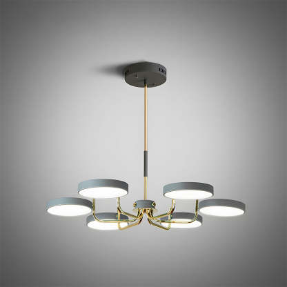 Nordic Iron LED Ceiling Light for Living Room