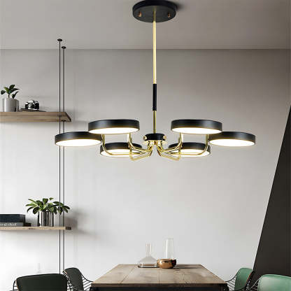 Nordic Iron LED Ceiling Light for Living Room