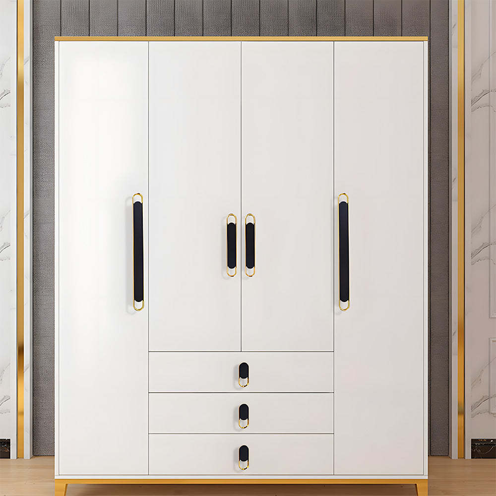 Modern Black Cabinet Pulls for Kitchen Drawer Furniture | Goldenwarm