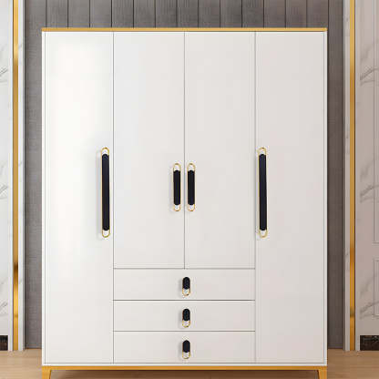 Modern Black Cabinet Pulls for Kitchen Drawer Furniture | Goldenwarm