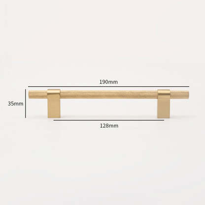 Simple Brass Cabinet Door Handle Black Gold Long Pull