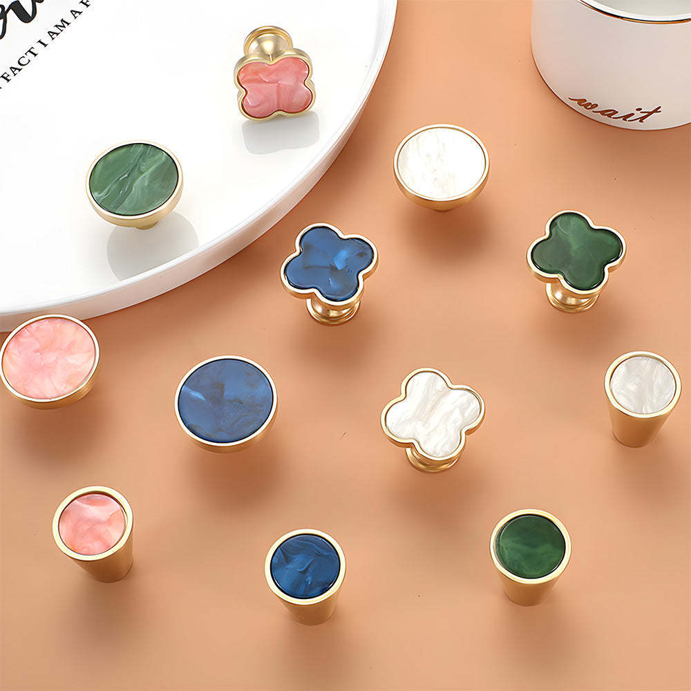 Elegant Exquisite Colored Wardrobe Cabinet Drawer Knob