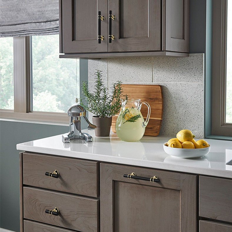 Black Zinc Alloy Drawer Pulls -Homdiy