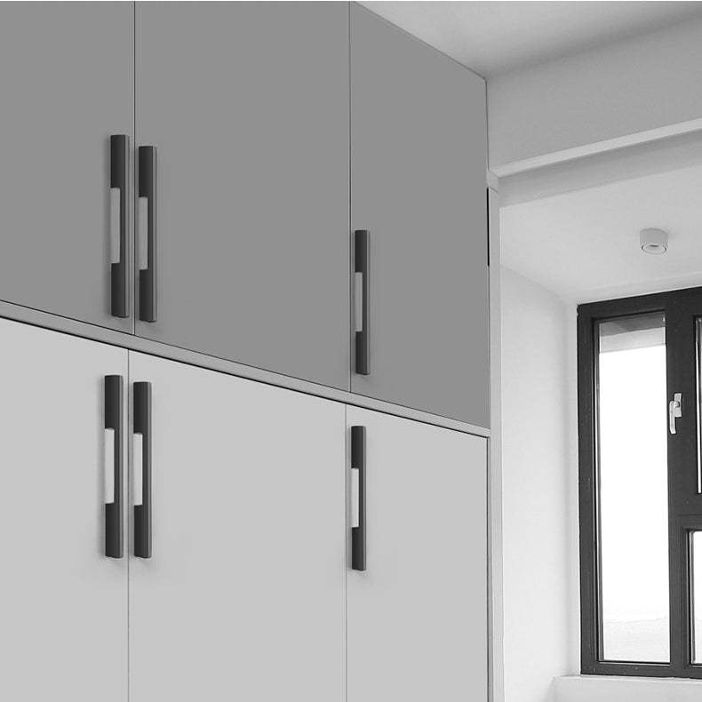 Solid Aluminum Alloy Modern Slimline Gold Cabinet and Drawer Handles