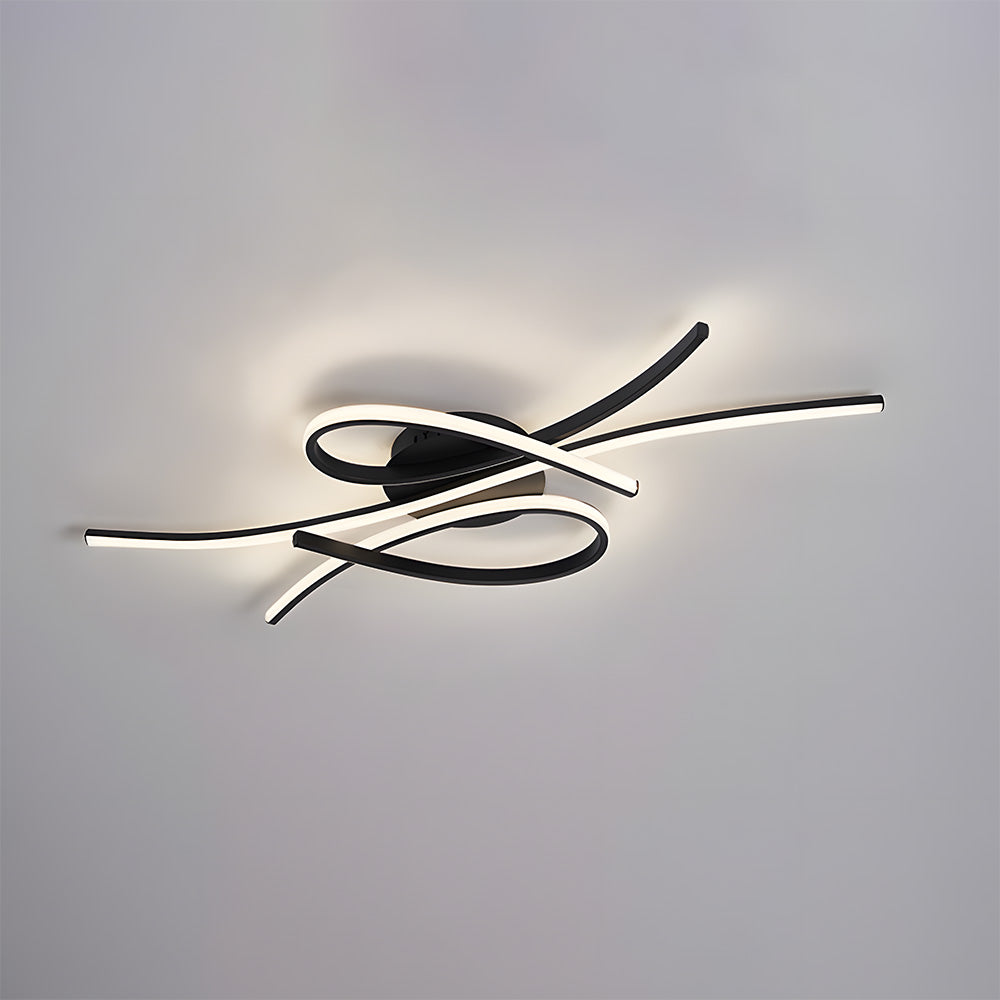 Unique Creative Musical Notes LED Ceiling Lamp