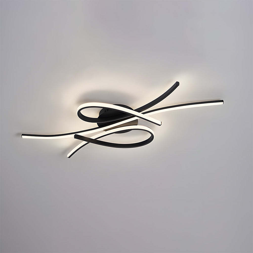 Unique Creative Musical Notes LED Ceiling Lamp