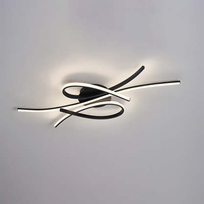 Unique Creative Musical Notes LED Ceiling Lamp