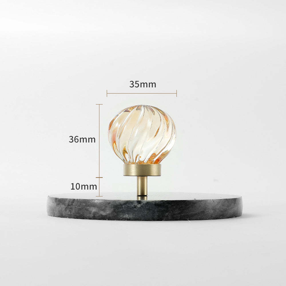 Modern Gold White Crystal Drawer Knobs Drop Handles -Homdiy