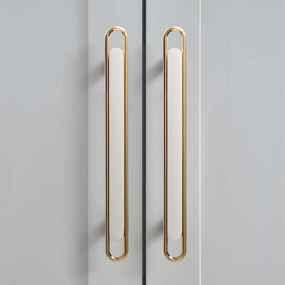Gold Modern Simple Cabinet Door Handles