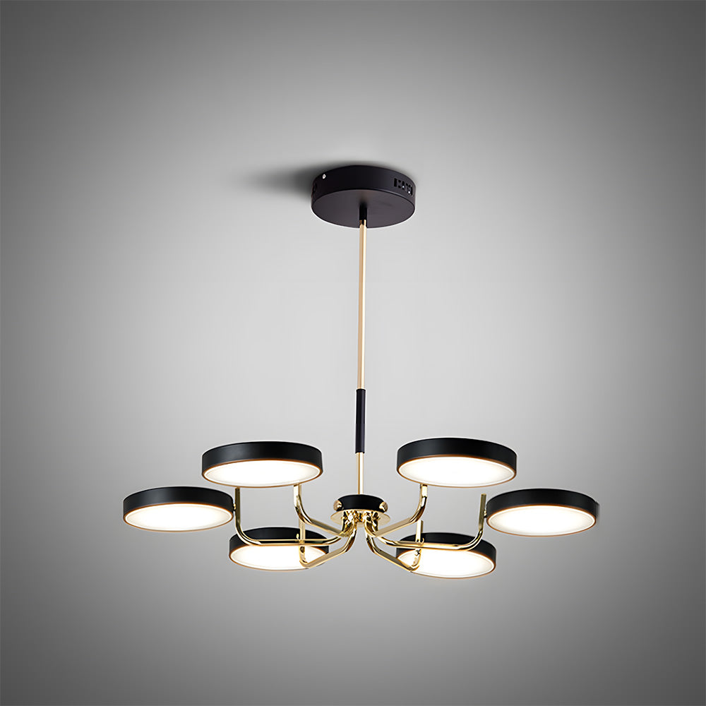 Nordic Iron LED Ceiling Light for Living Room