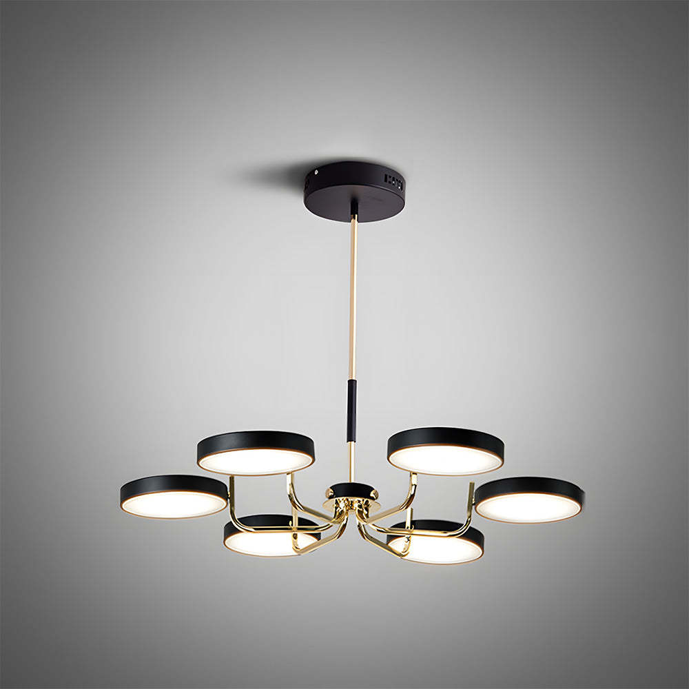 Nordic Iron LED Ceiling Light for Living Room
