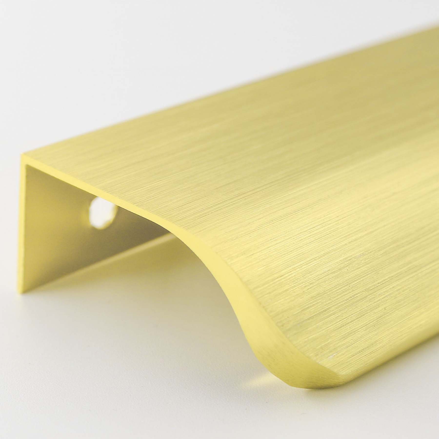 Edge Drawer Pulls Gold Cabinet Door Handles Hardware -Homdiy