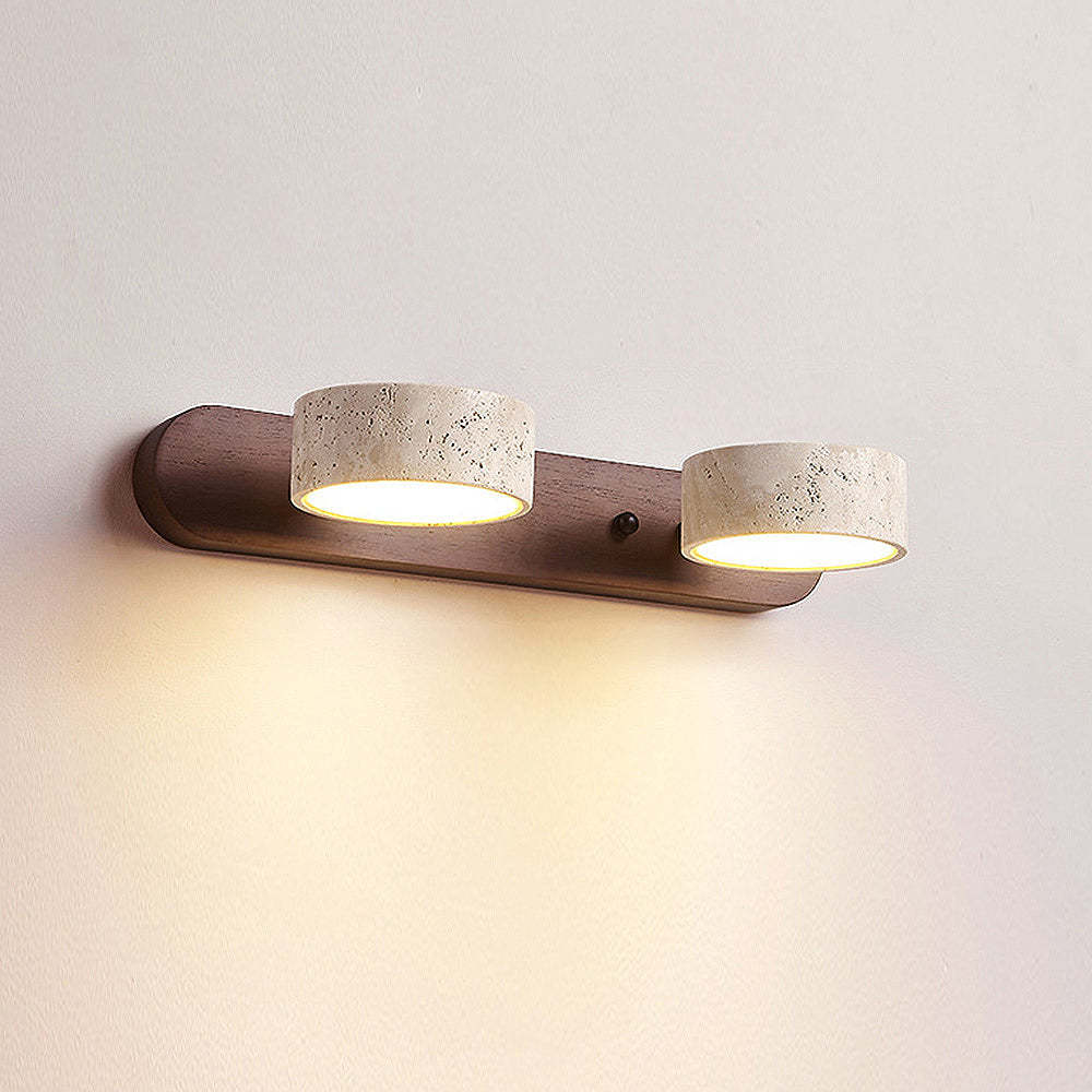 Wood Rustic Simple Stylish Vanity Wall Light -Homdiy