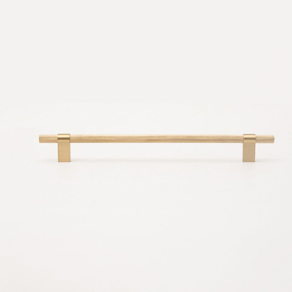 Simple Brass Cabinet Door Handle Black Gold Long Pull