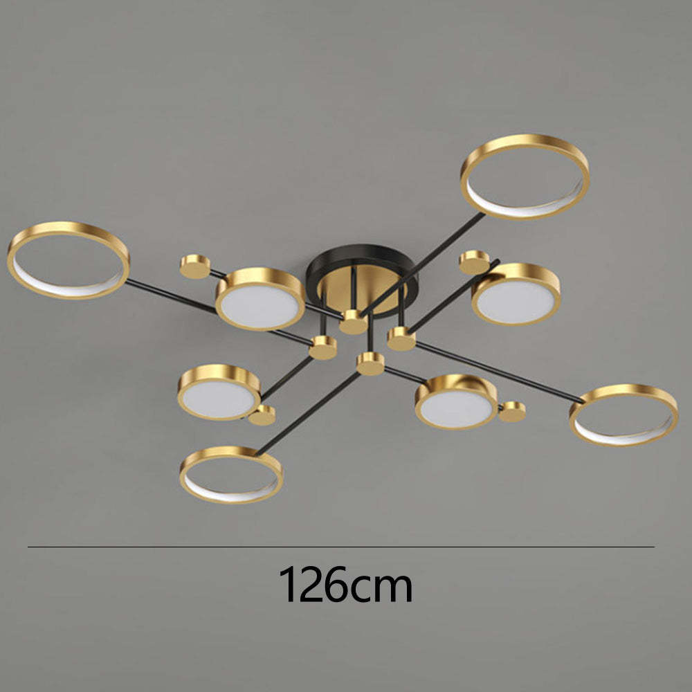 Modern Luxurious Metal LED Living Room Ceiling Light   SKU 未定