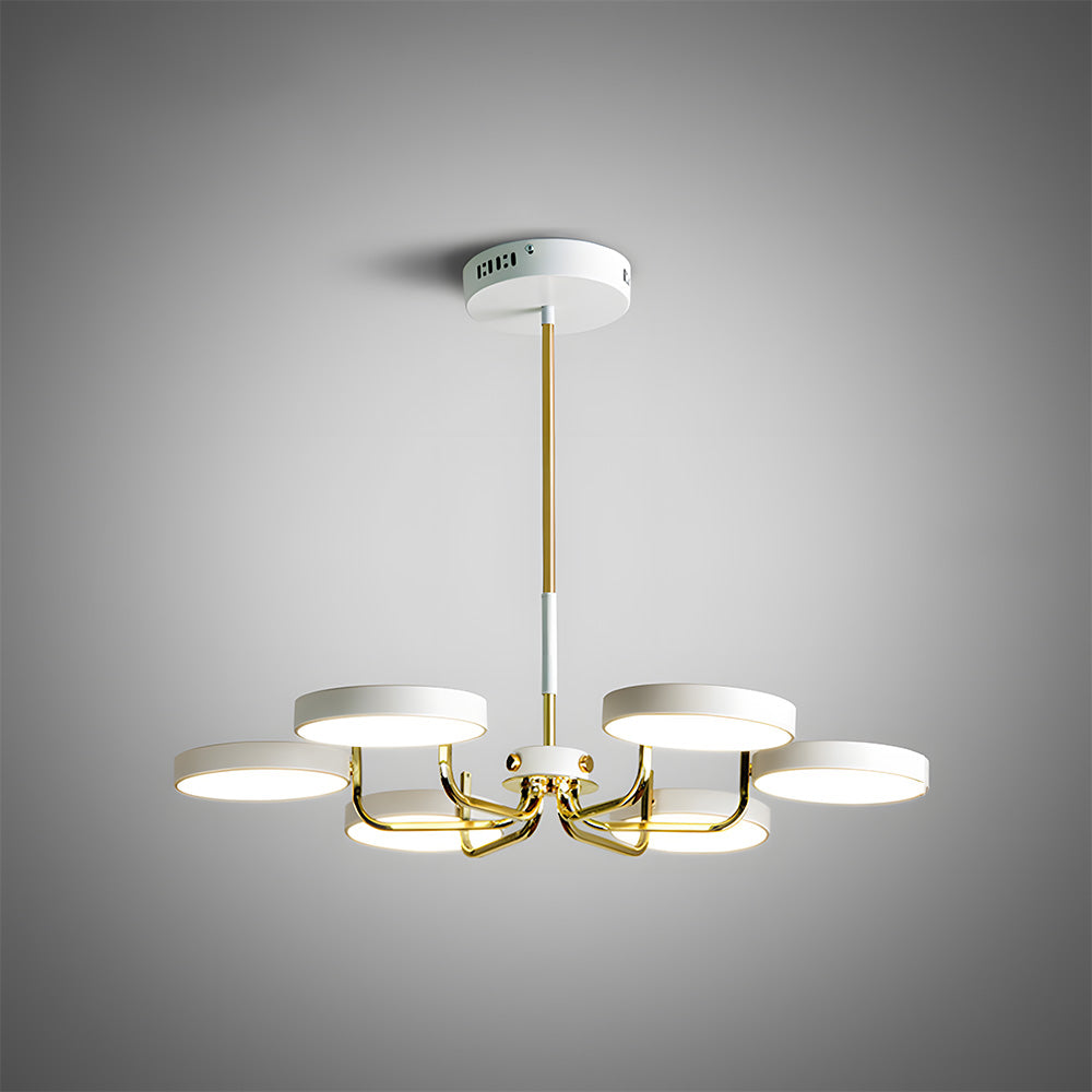 Nordic Iron LED Ceiling Light for Living Room