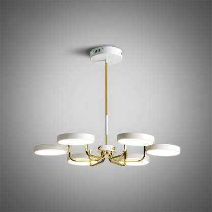 Nordic Iron LED Ceiling Light for Living Room