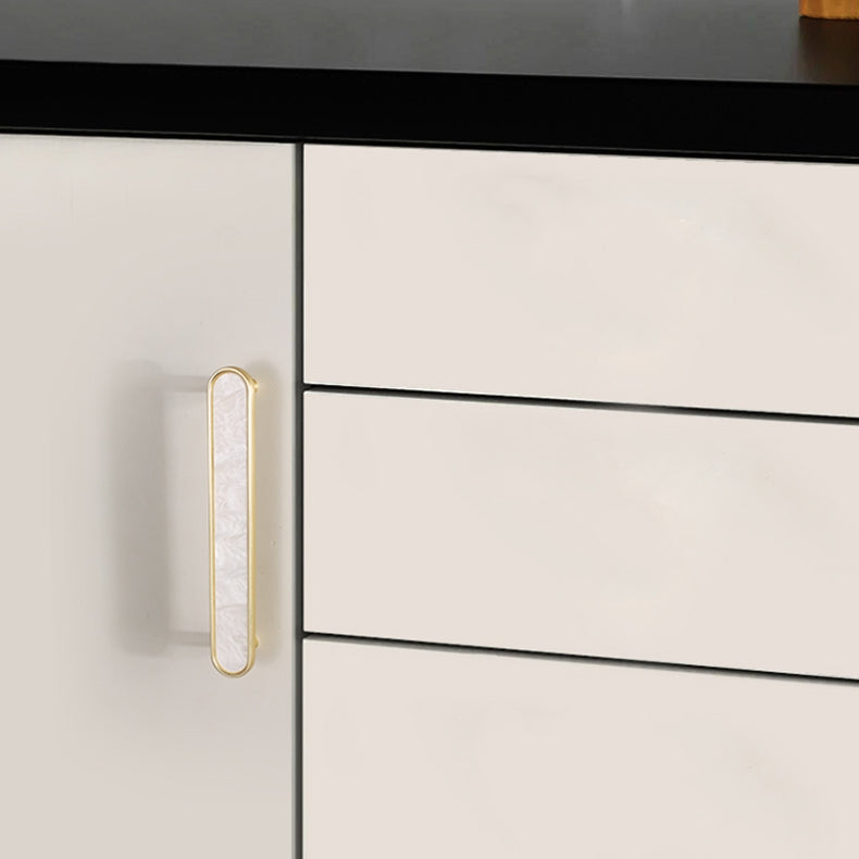 Luxury Natural Shell Cabinet Handles