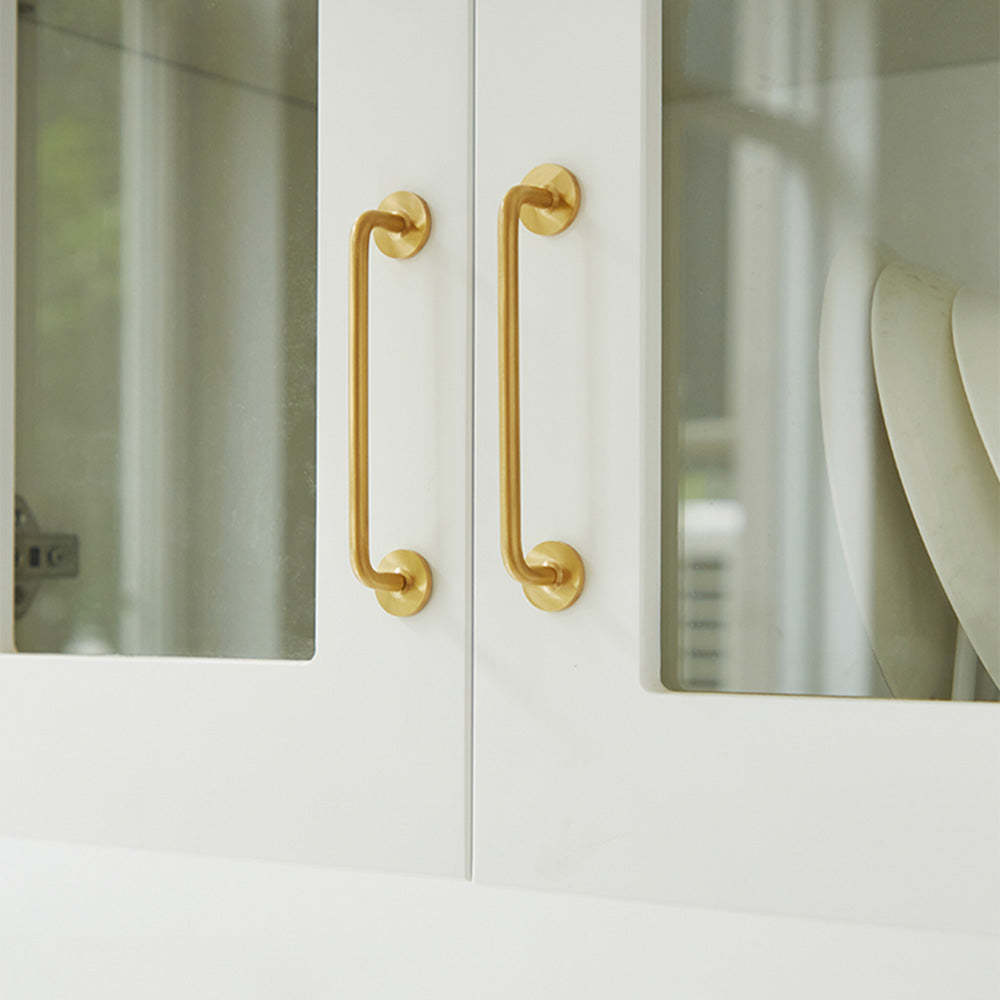 Gold Brass Cabinet Door Handles -Homdiy