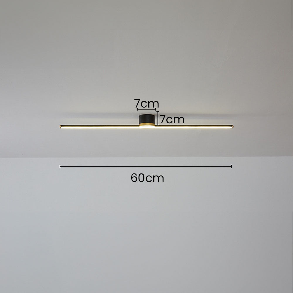 Modern LED Simple Long Strip Ceiling Lamp For Living Room -Homdiy