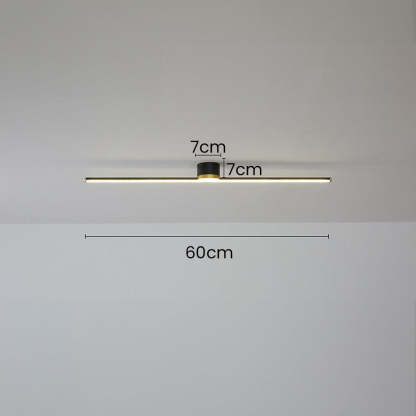 Modern LED Simple Long Strip Ceiling Lamp For Living Room -Homdiy