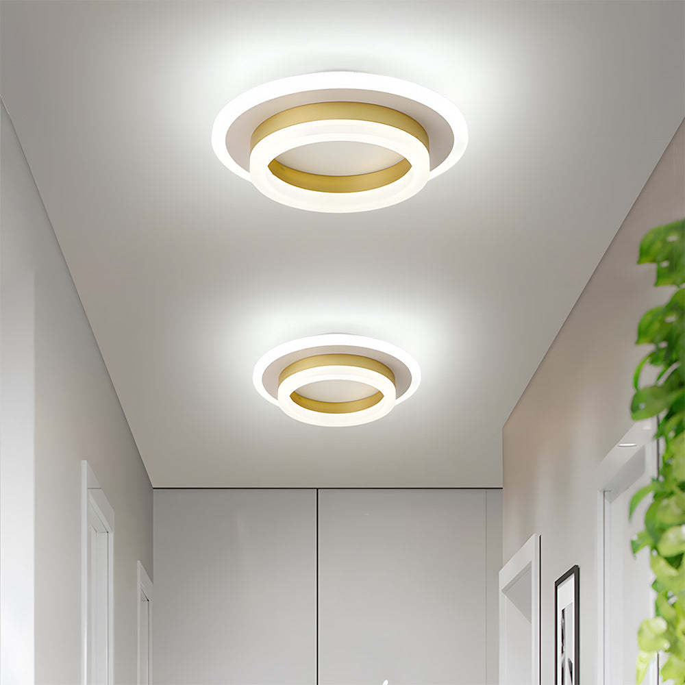 Mini Art Deco Hallway LED Ceiling Lamp