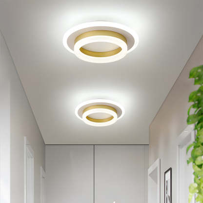 Mini Art Deco Hallway LED Ceiling Lamp