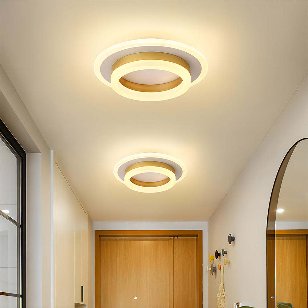 Mini Art Deco Hallway LED Ceiling Lamp