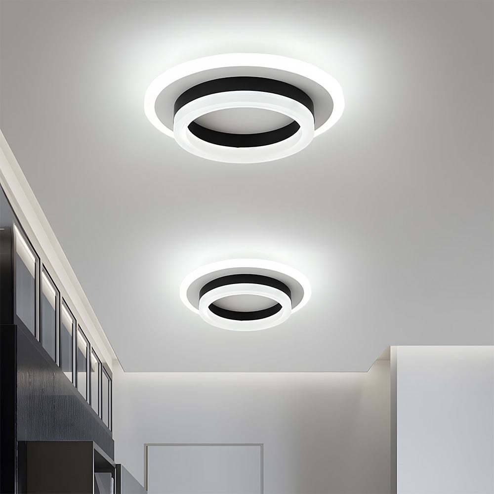 Mini Art Deco Hallway LED Ceiling Lamp