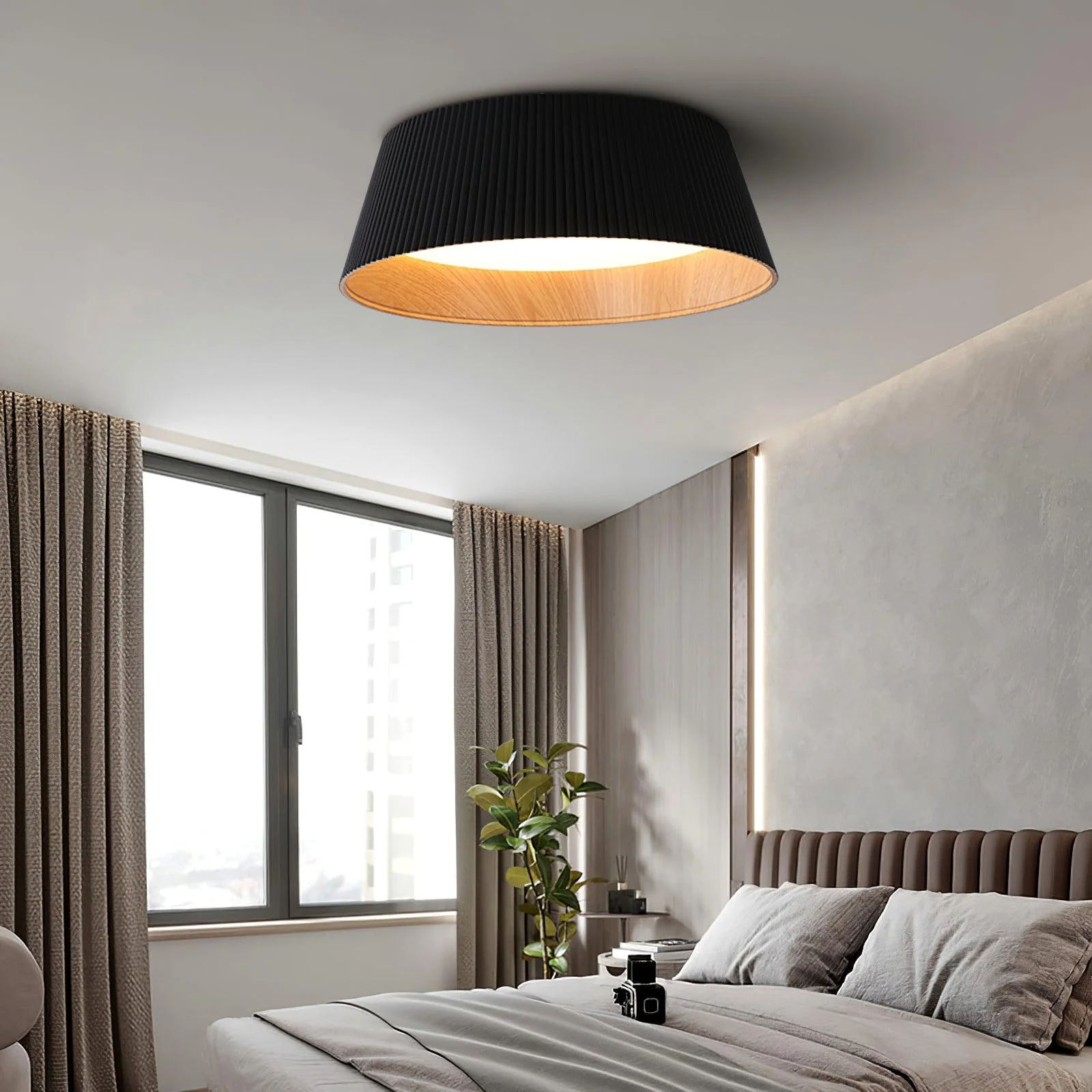 Minimalism Resin LED Bedroom Ceiling Lights
