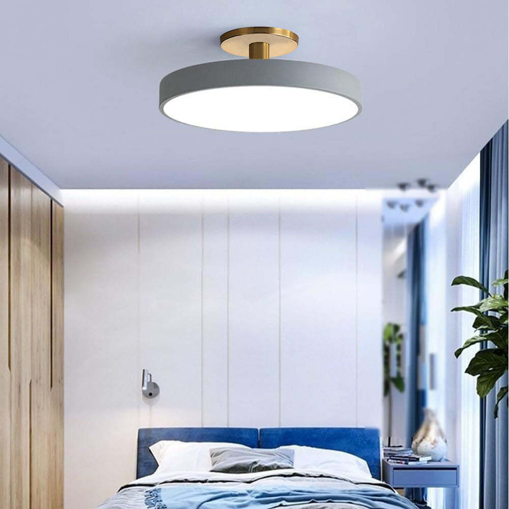 Simple Eco-Friendly Round LED Ceiling Light -Homdiy