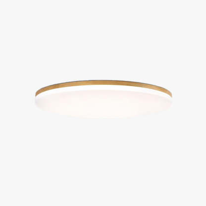 Round Wood Acrylic LED Bedroom Ceiling Lights