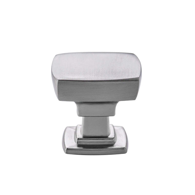 10 Pack Square Kitchen Drawer Knobs Brushed Nickel Cabinet Knobs(LS9016SNB) -Homdiy