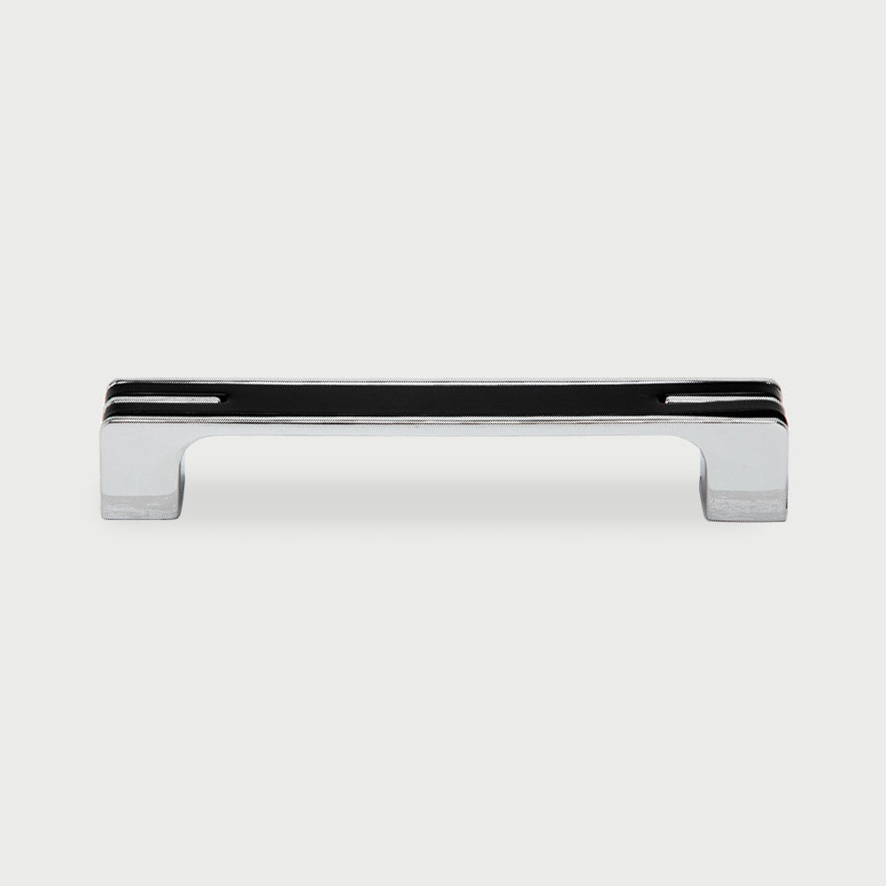 Modern Unique Black Chrome Kitchen Cabinet Handles