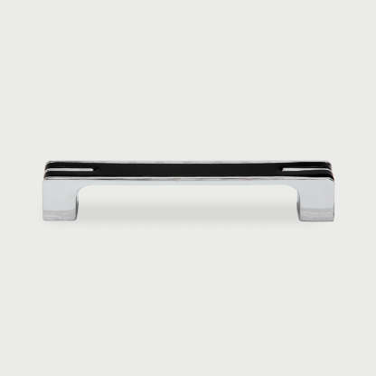 Modern Unique Black Chrome Kitchen Cabinet Handles