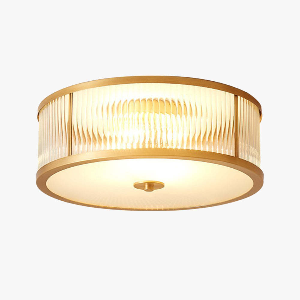 Modern Art Simple Glass Bedroom Ceiling Lamps -Homdiy