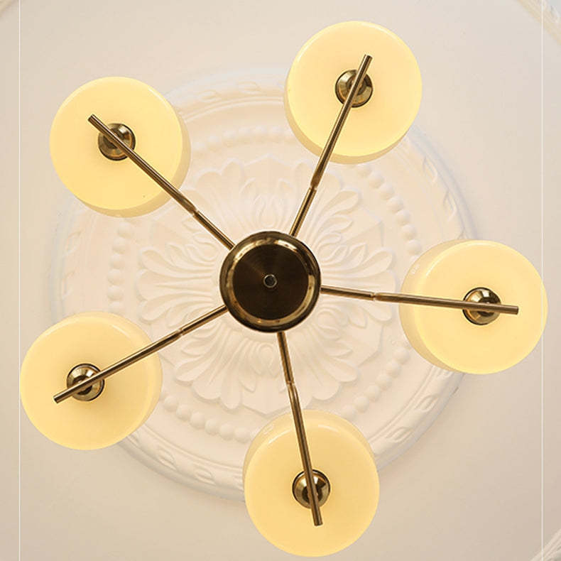 Belue Chandelier For Dining Room -Homdiy