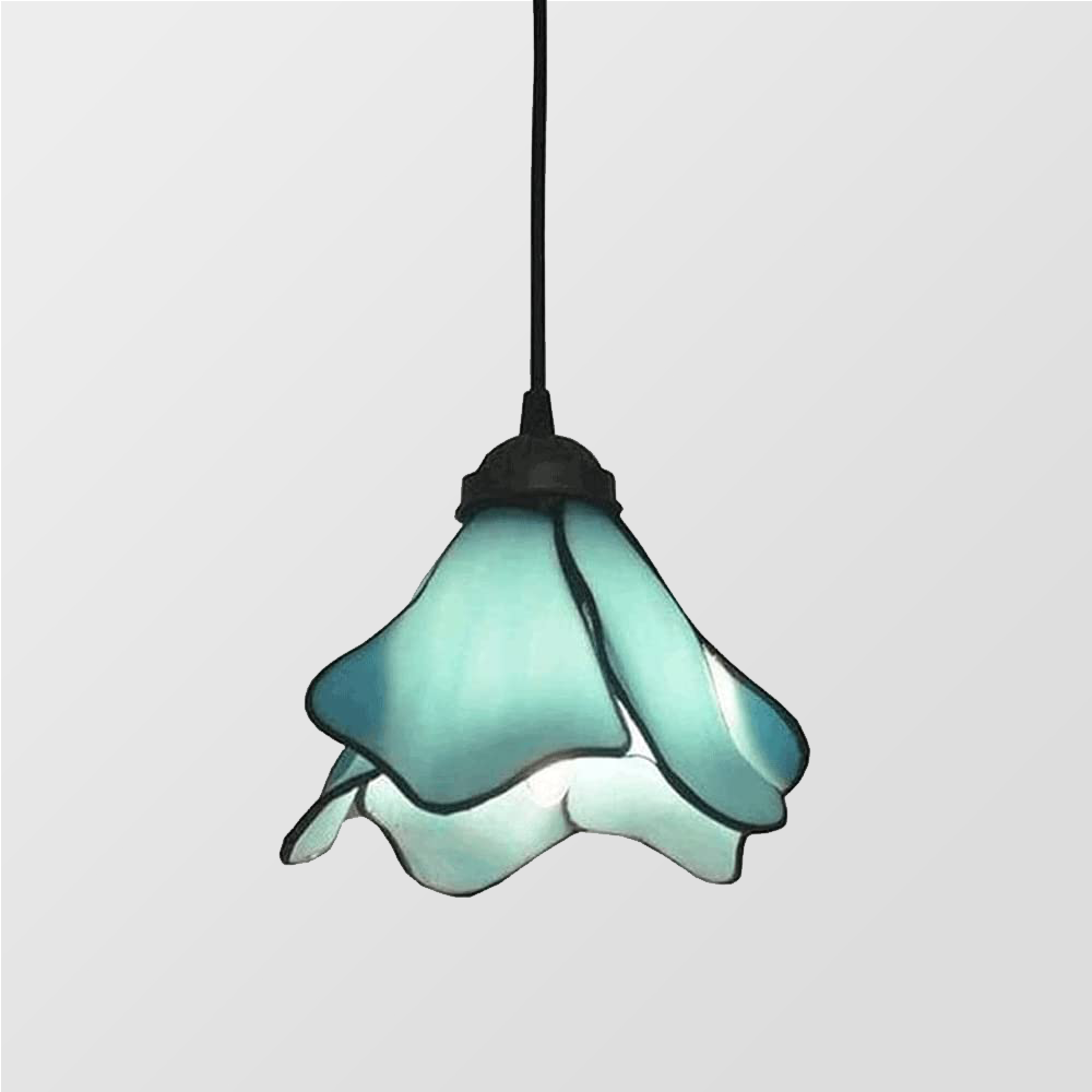 Creative Mediterranean Decor Stained Glass Tiffany Pendant Lights -Homdiy