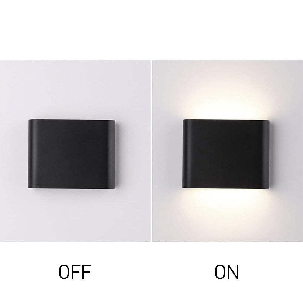 Modern Waterproof Aluminum Up Down Outdoor Wall Light