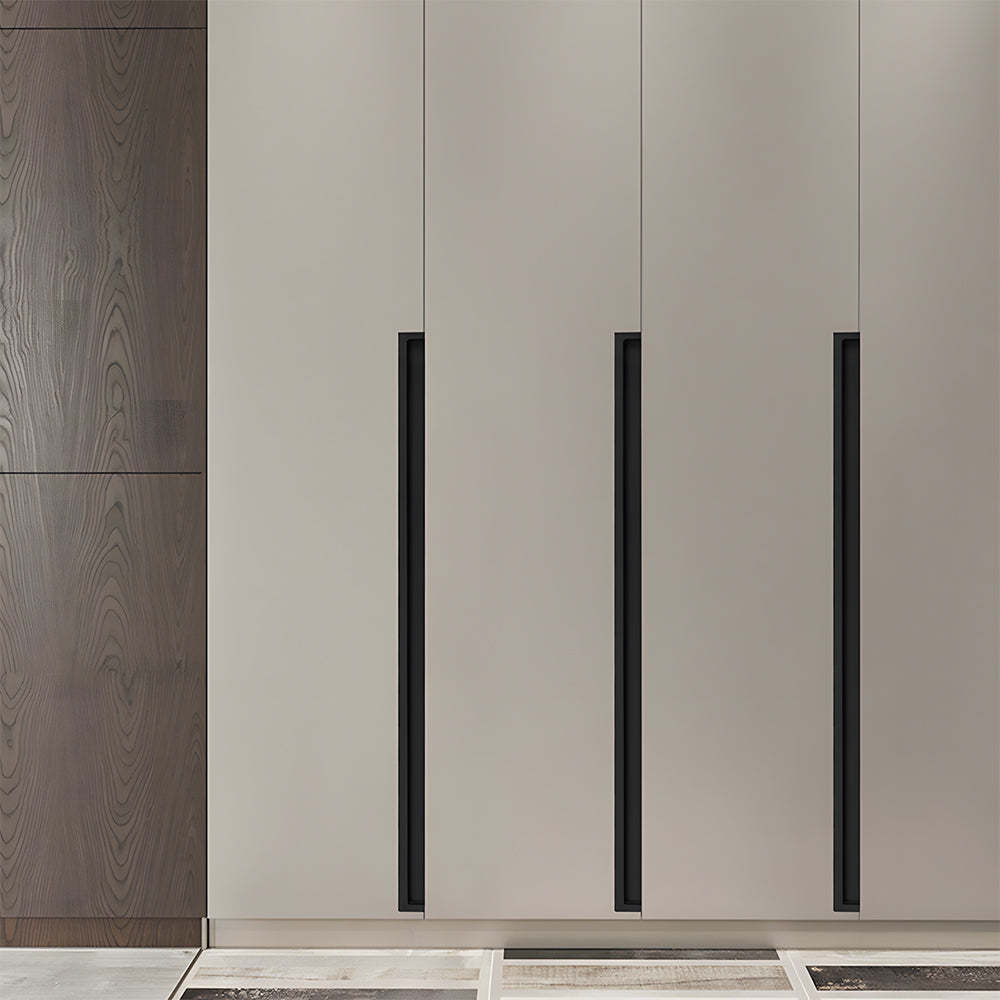 Modern Slotting Sliding Concealed Cabinet Handles