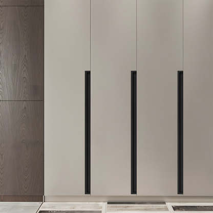 Modern Slotting Sliding Concealed Cabinet Handles