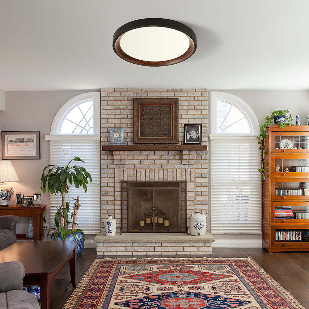 Minimalist Acrylic Round LED Ceiling Light -Homdiy