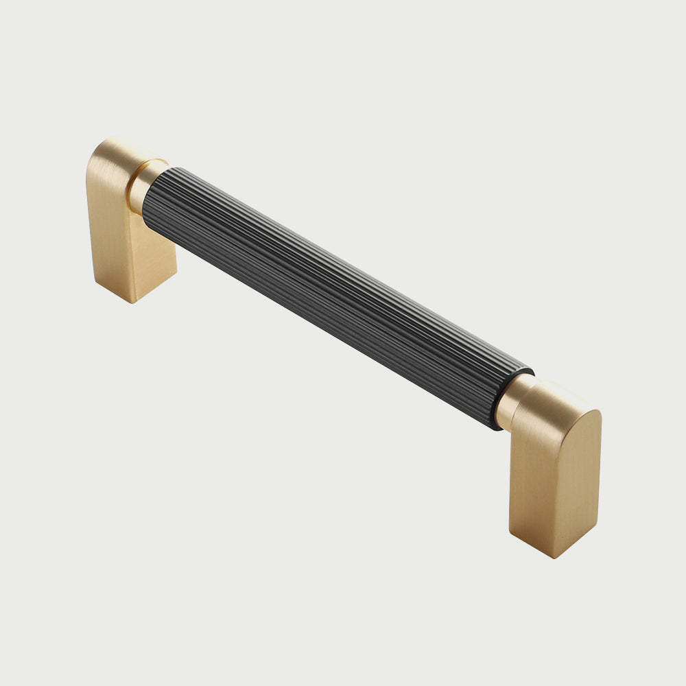 Two-Color Splicing Aluminum Alloy Cabinet Handles -Homdiy