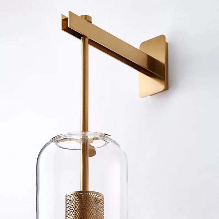 Modern Glass Wall Sconce Decorative Indoor Wall Light -Homdiy